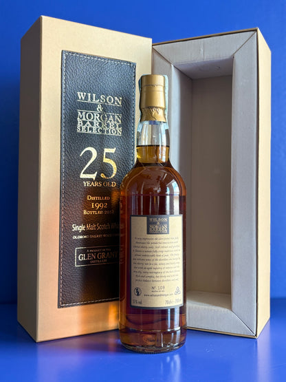 WILSON & MORGAN BARREL SELECTION GLEN GRANT 25 YO