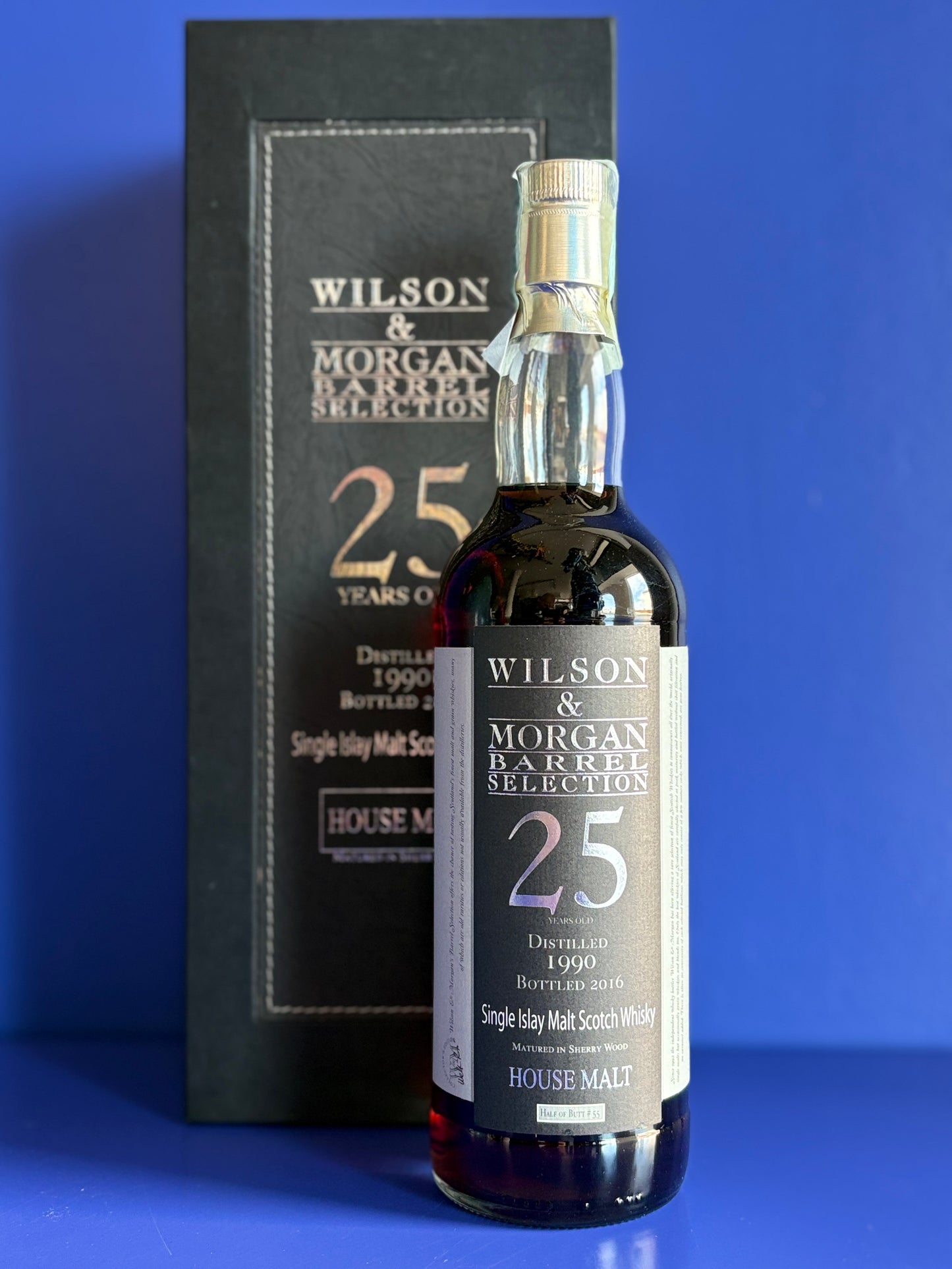 WILSON & MORGAN BARREL SELECTION HOUSE MALT 25 YO
